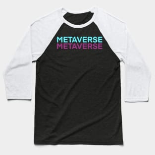 Metaverse Glitch Baseball T-Shirt